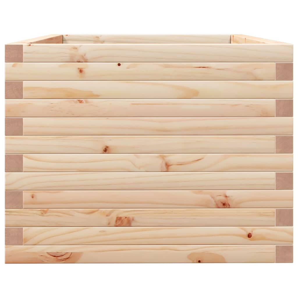 Plantekasse 90x60x45,5 cm heltre furu