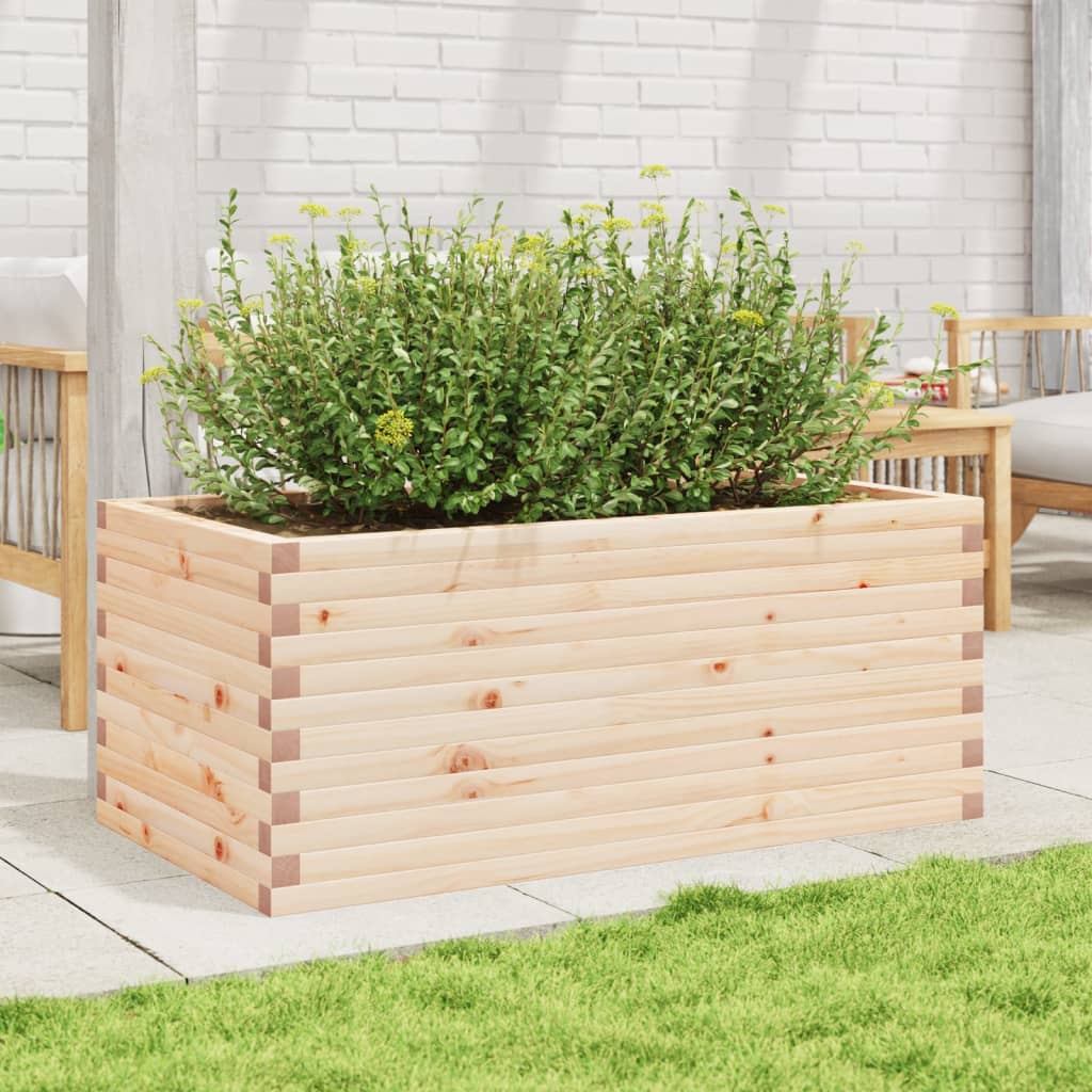 Plantekasse 110x60x45,5 cm heltre furu