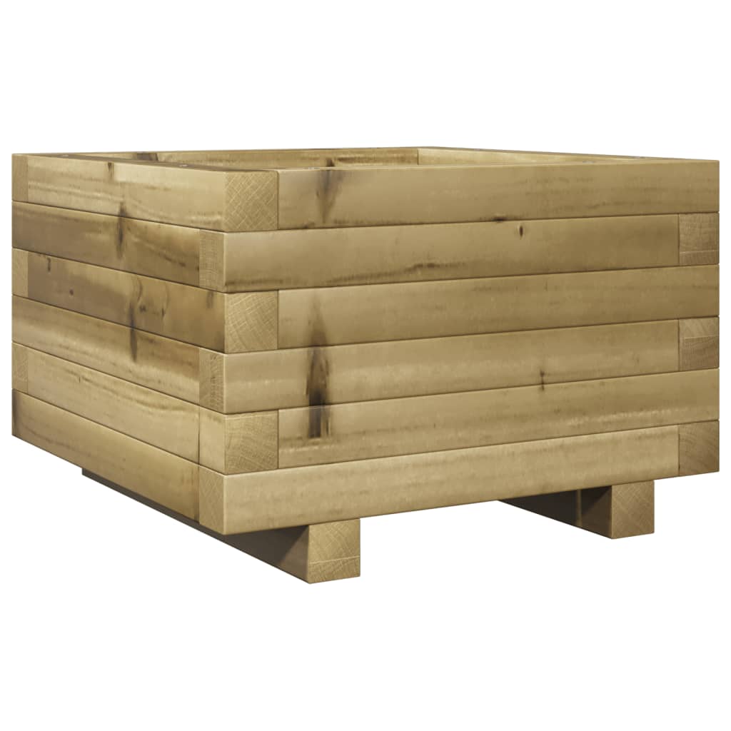 Plantekasse 40x40x26,5 cm impregnert furu
