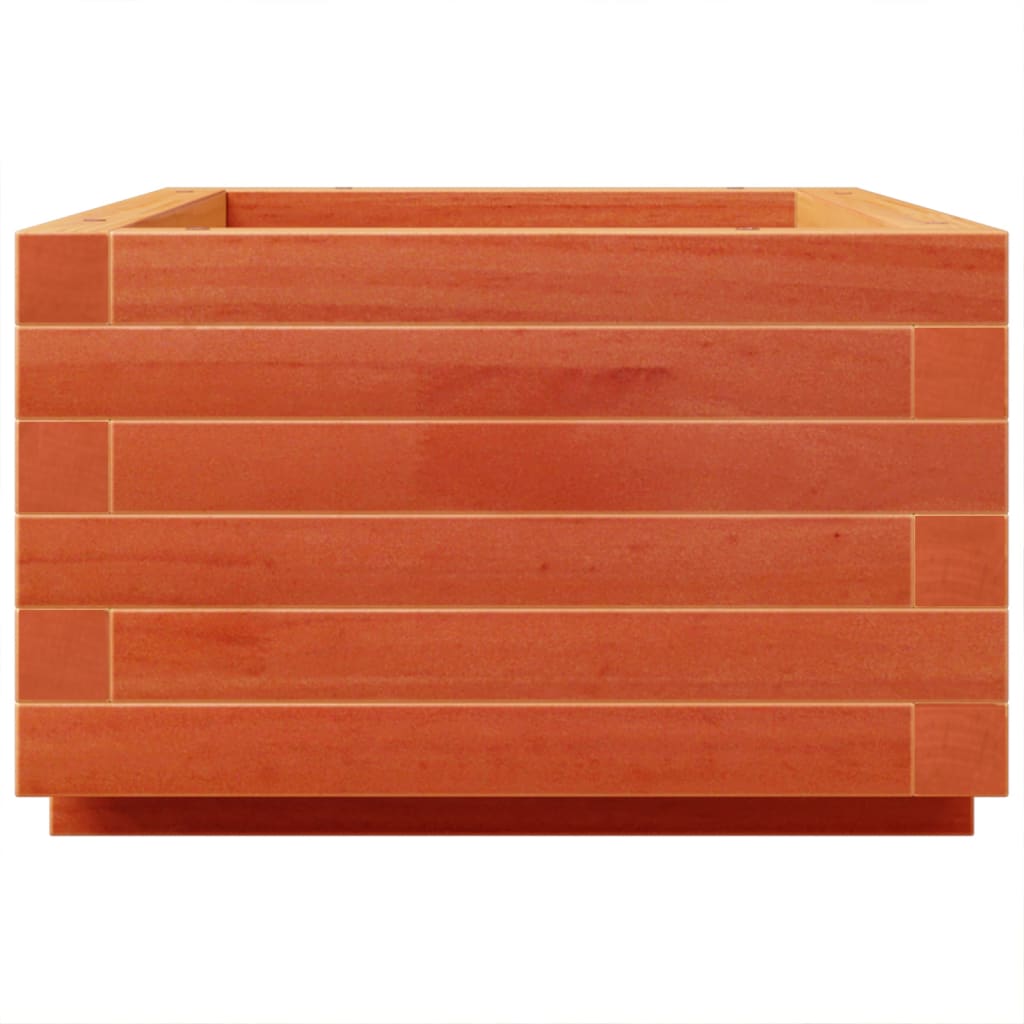 Plantekasse voksbrun 70x40x26,5 cm heltre furu