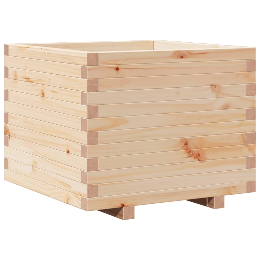 Plantekasse 60x60x49,5 cm heltre furu