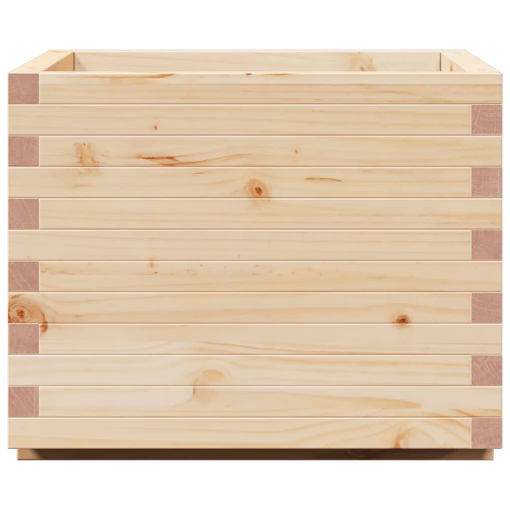 Plantekasse 60x60x49,5 cm heltre furu
