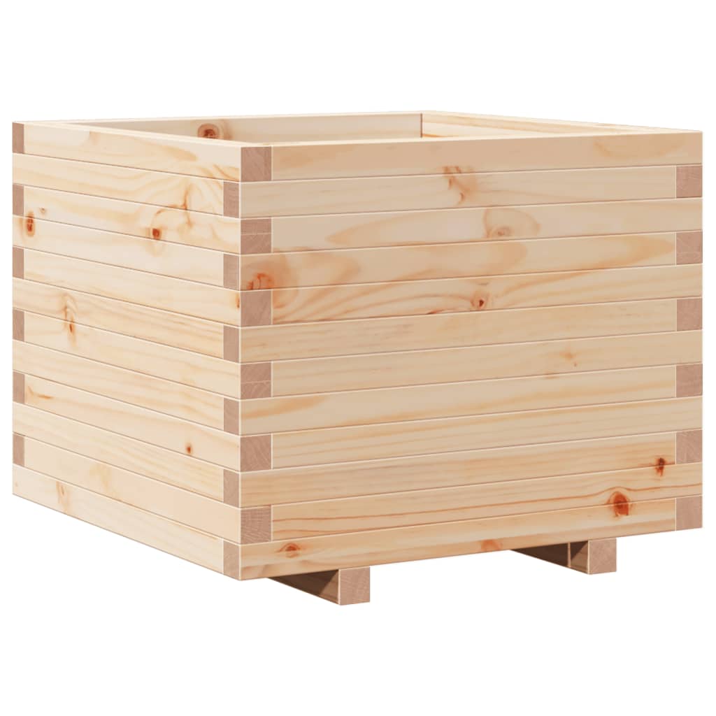 Plantekasse 60x60x49,5 cm heltre furu