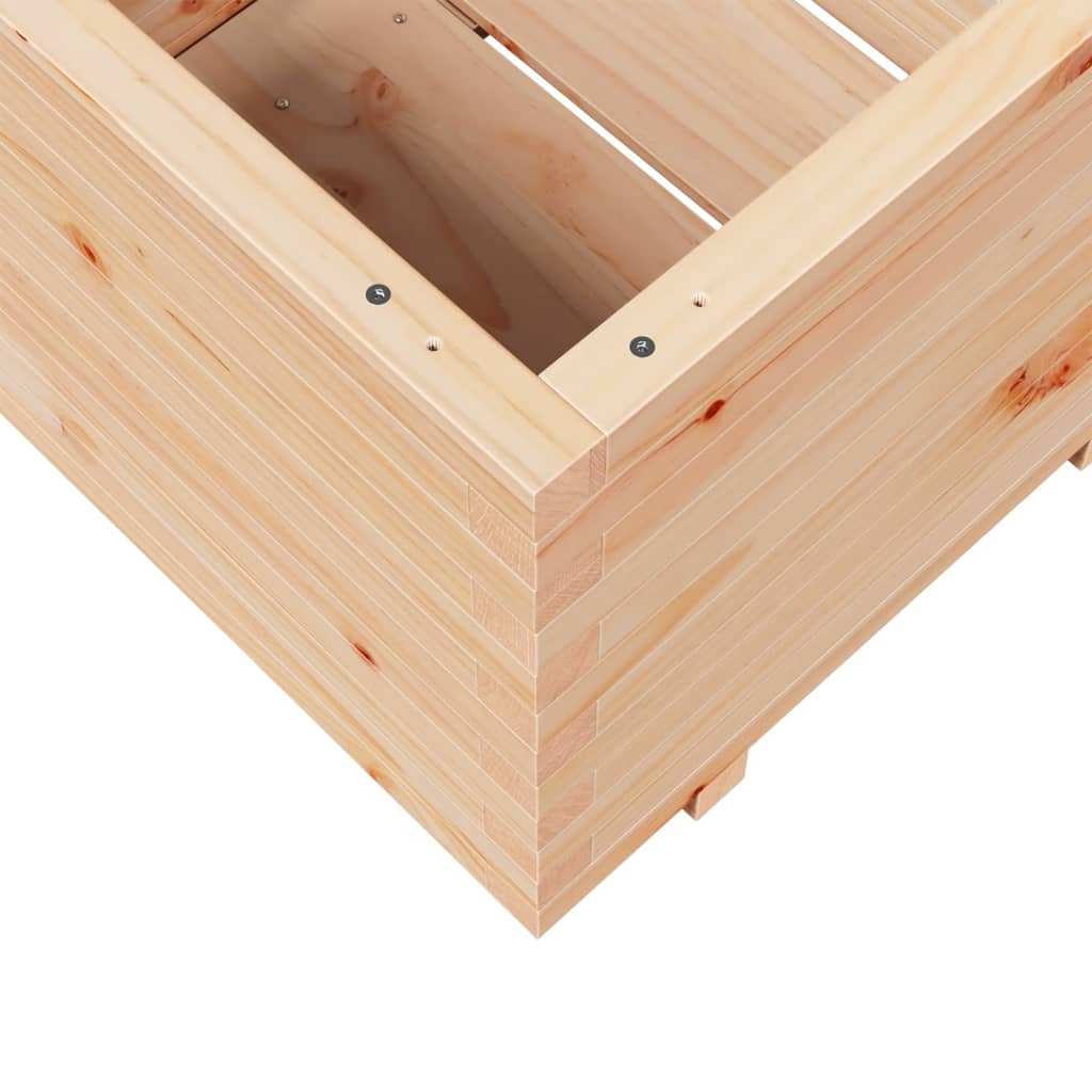 Plantekasse 60x60x49,5 cm heltre furu