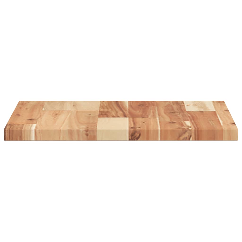Bordplate firkantet 40x40x2 cm heltre akasie