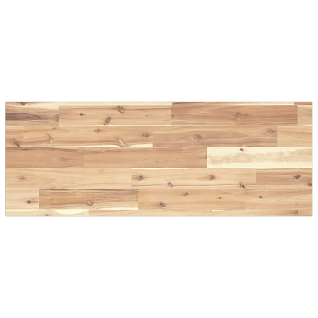 Bordplate 100x30x2 cm rektangulær heltre akasie