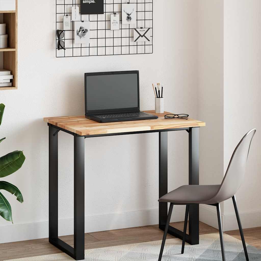 Bordplate rektangulær 100x60x2 cm heltre akasie