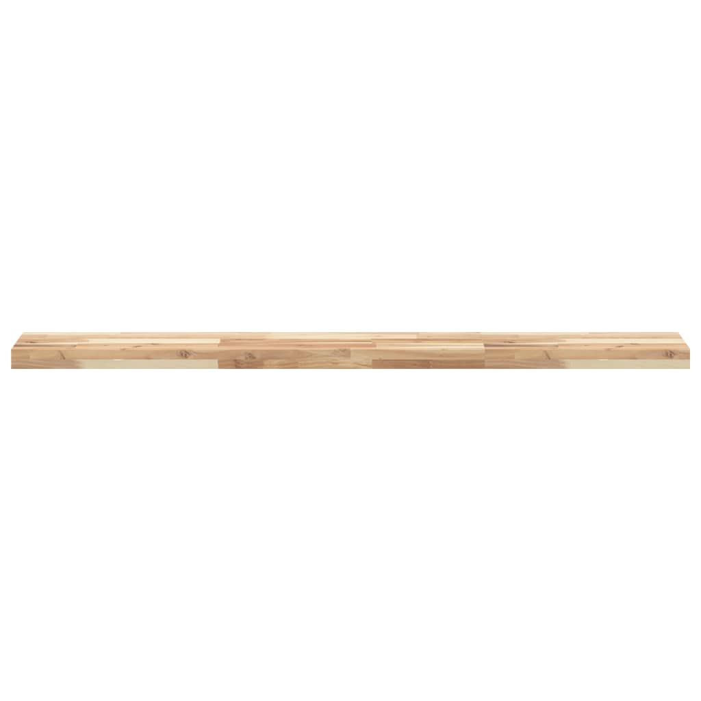 Bordplate 120x20x4 cm rektangulær heltre akasie