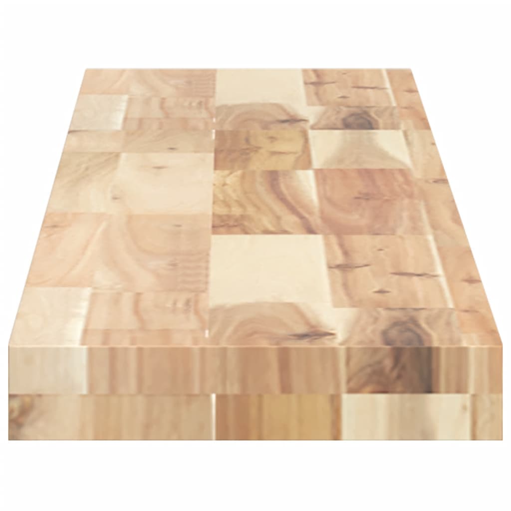Bordplate 160x20x4 cm rektangulær heltre akasie