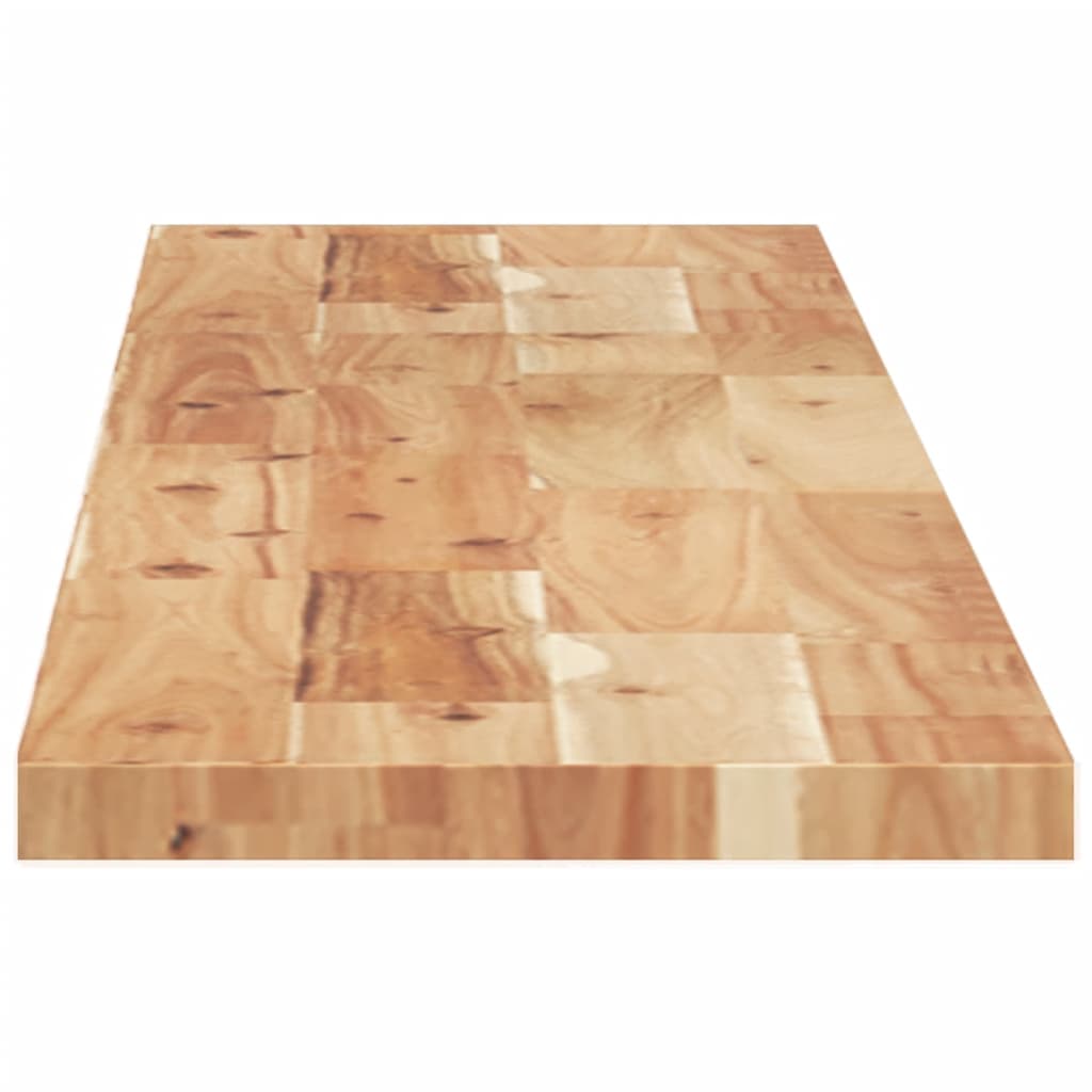 Bordplate rektangulær 160x20x2 cm heltre akasie