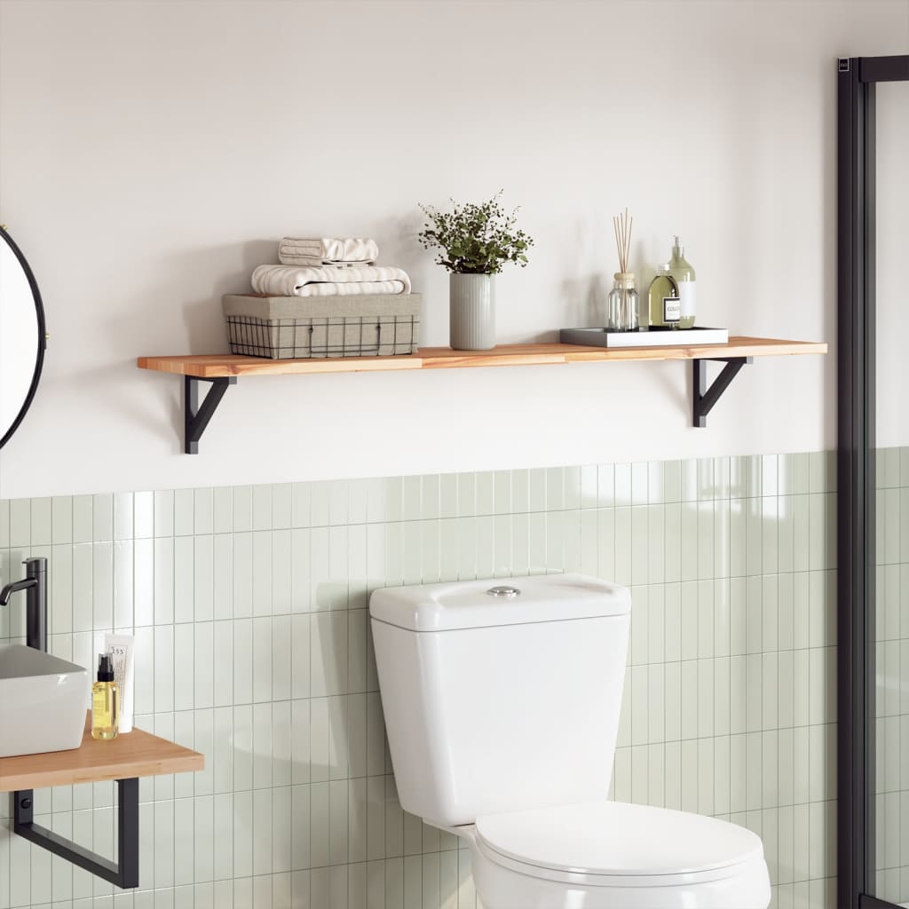 Bordplate rektangulær 160x30x2 cm heltre akasie