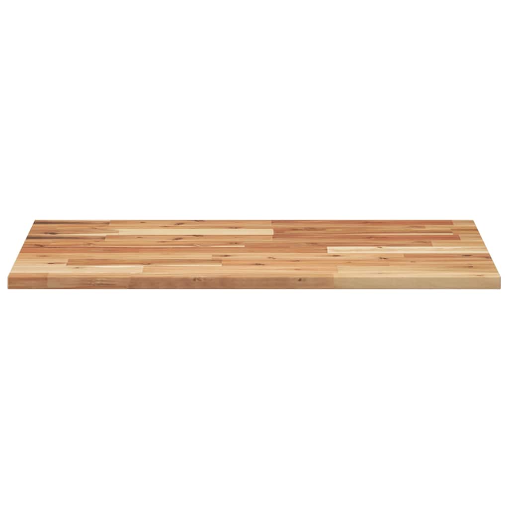 Bordplate rektangulær 100x50x2 cm heltre akasie