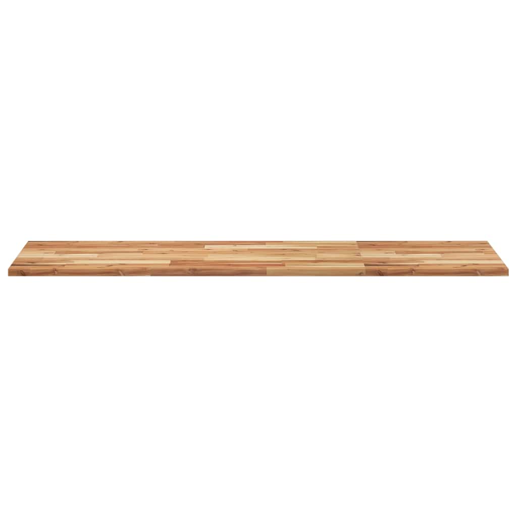 Bordplate rektangulær 160x50x2 cm heltre akasie