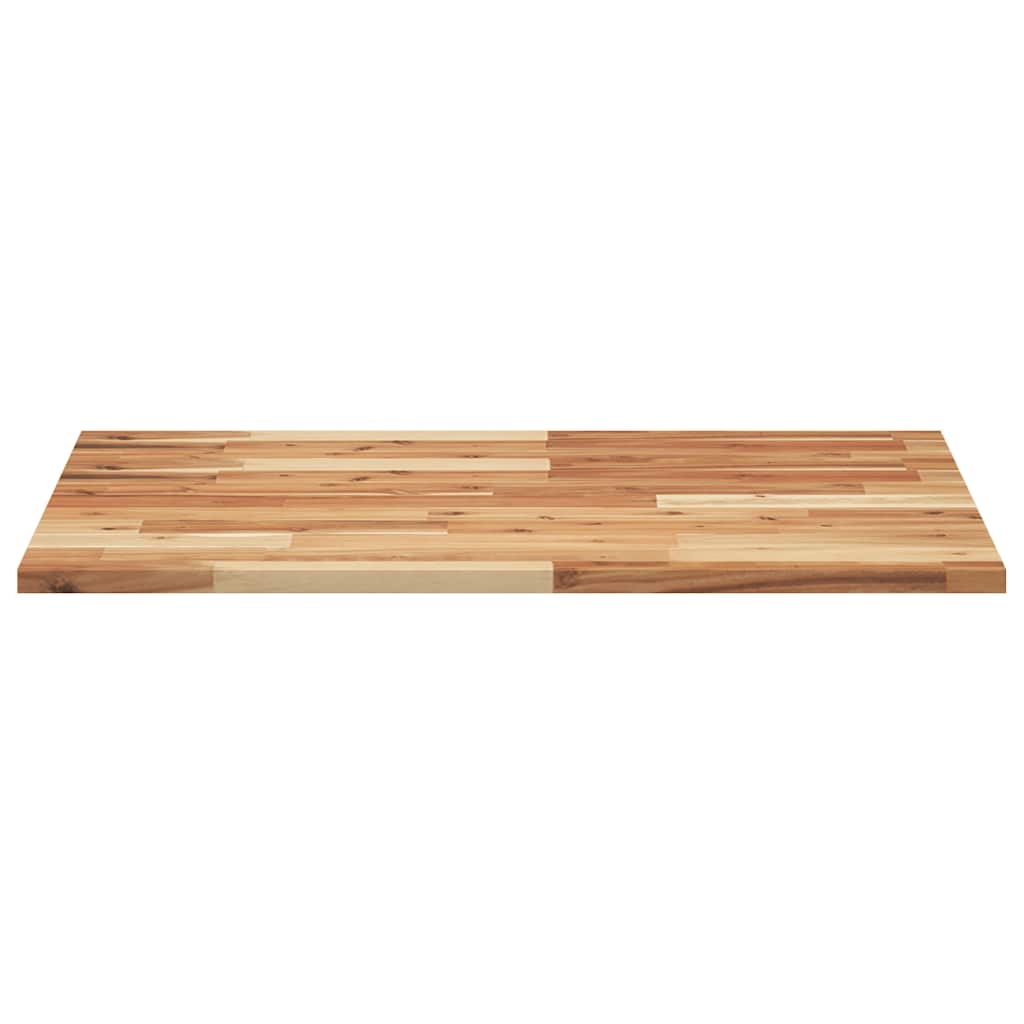 Bordplate rektangulær 100x60x2 cm heltre akasie