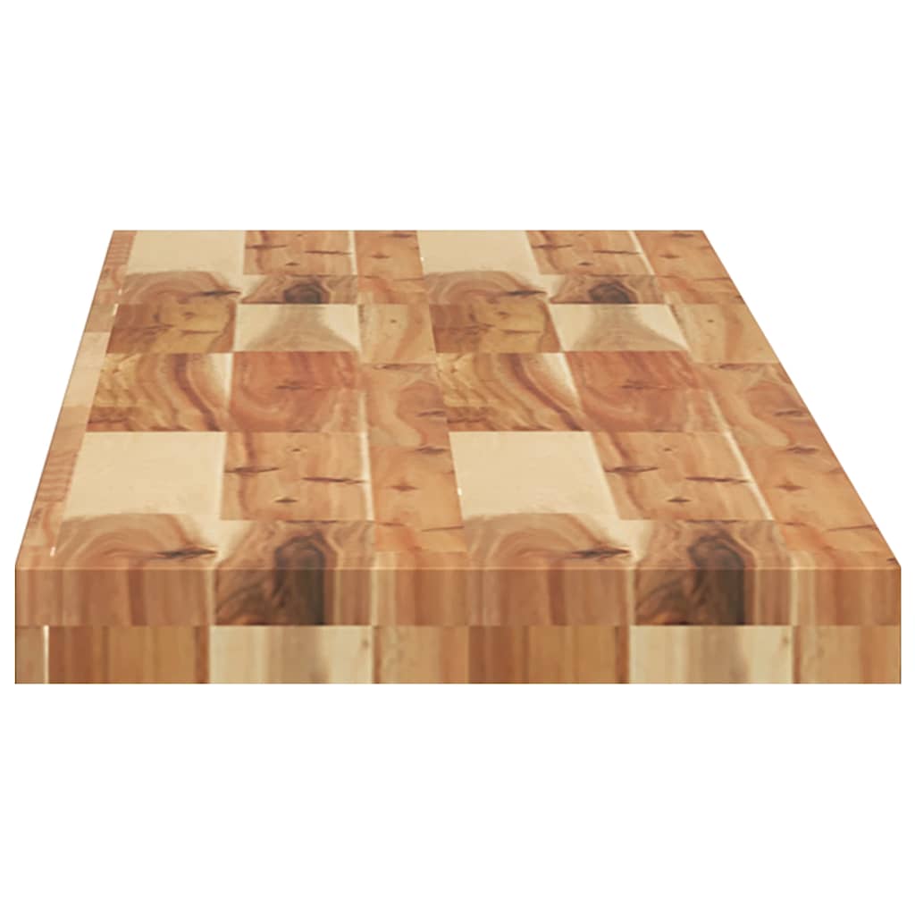 Bordplate 120x30x4 cm rektangulær heltre akasie