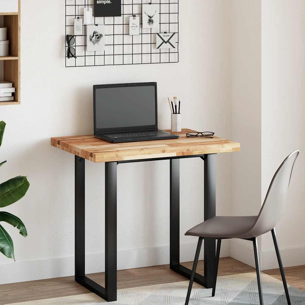 Bordplate rektangulær 80x60x4 cm heltre akasie
