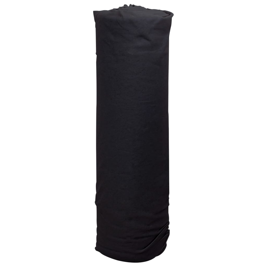 Geotextilmembran svart 1x50 m polyesterfiber