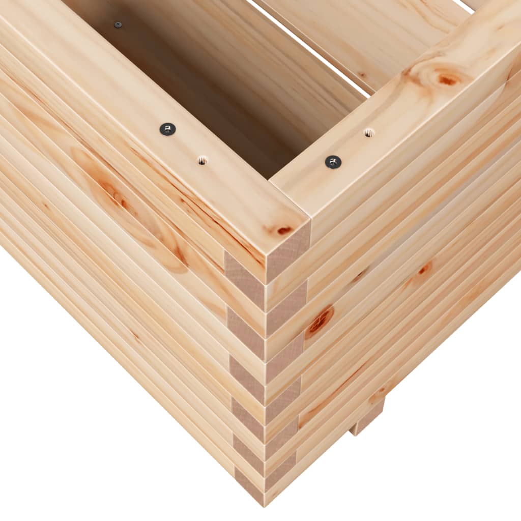 Plantekasse 90x60x49,5 cm heltre furu