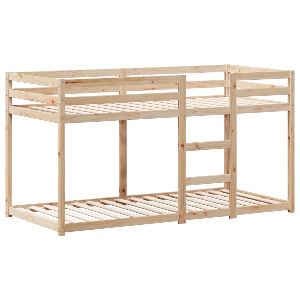Køyeseng uten madrass 90x200 cm heltre furu