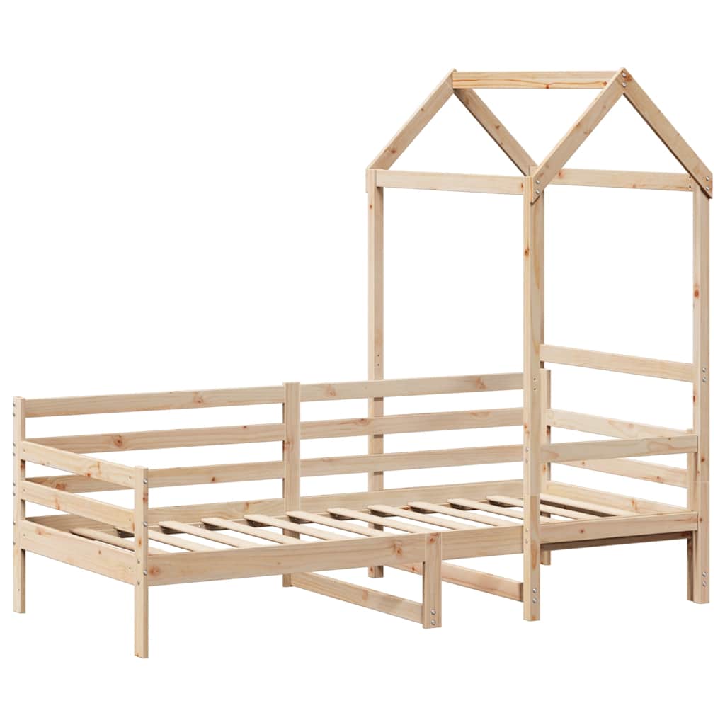 Dagseng med tak 80x200 cm heltre furu