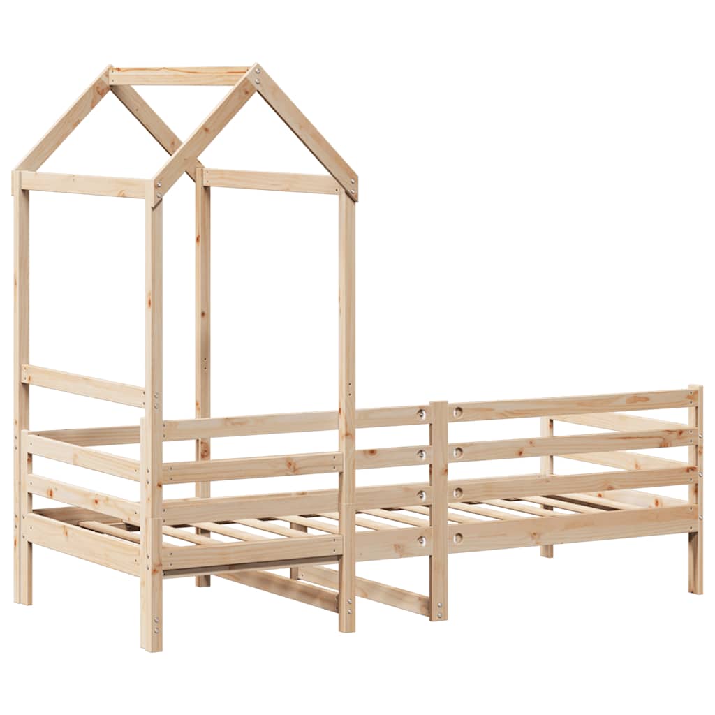 Dagseng med tak 80x200 cm heltre furu