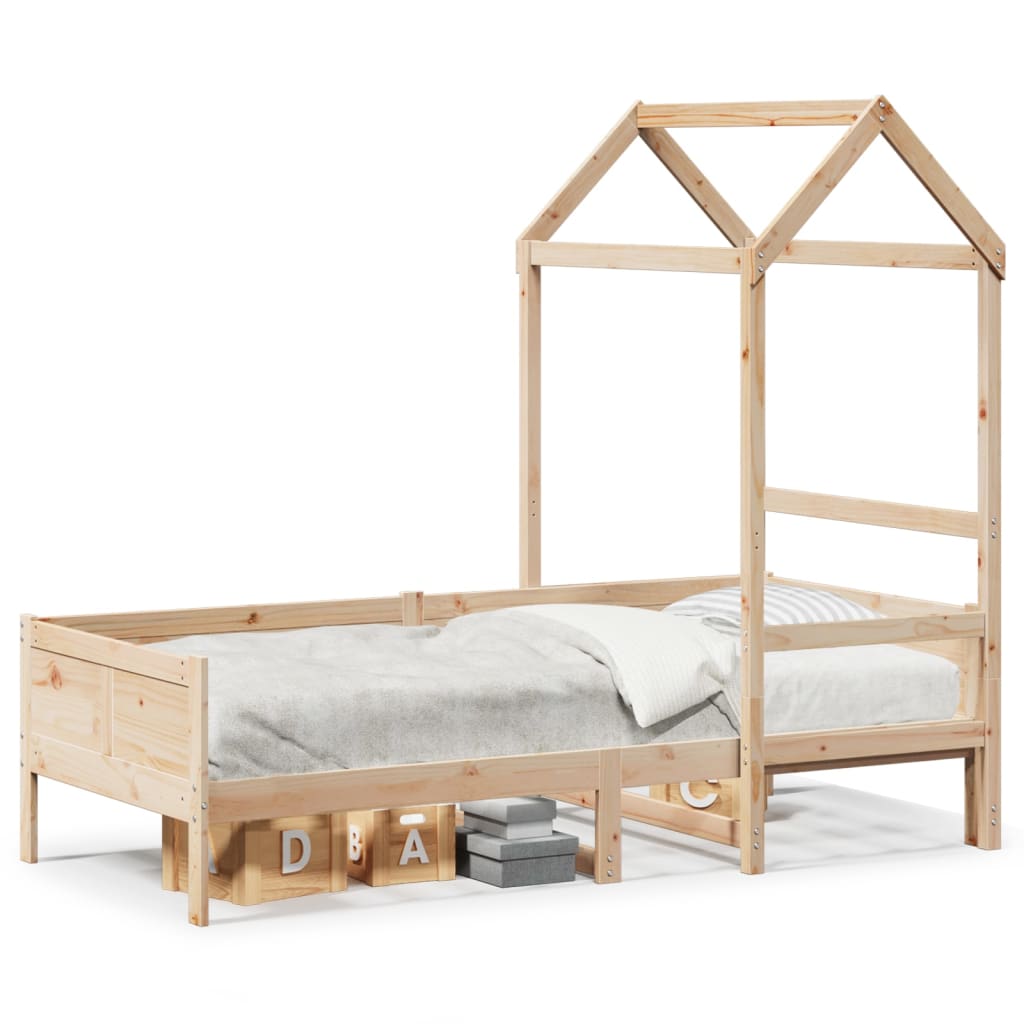 Dagseng med tak 80x200 cm heltre furu