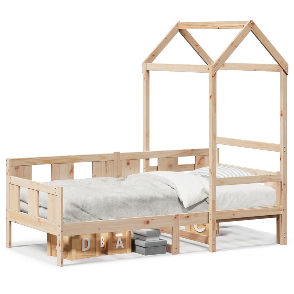 Dagseng med tak 80x200 cm heltre furu