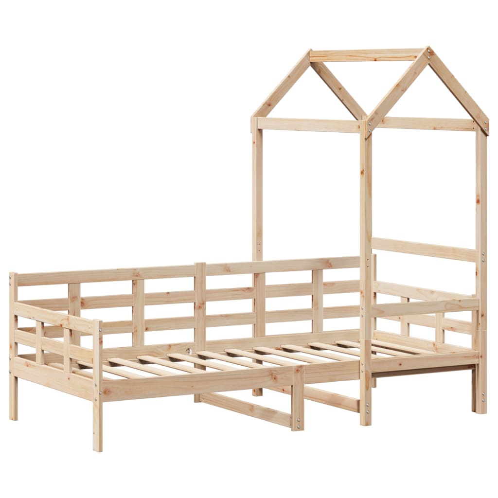 Dagseng med tak 80x200 cm heltre furu