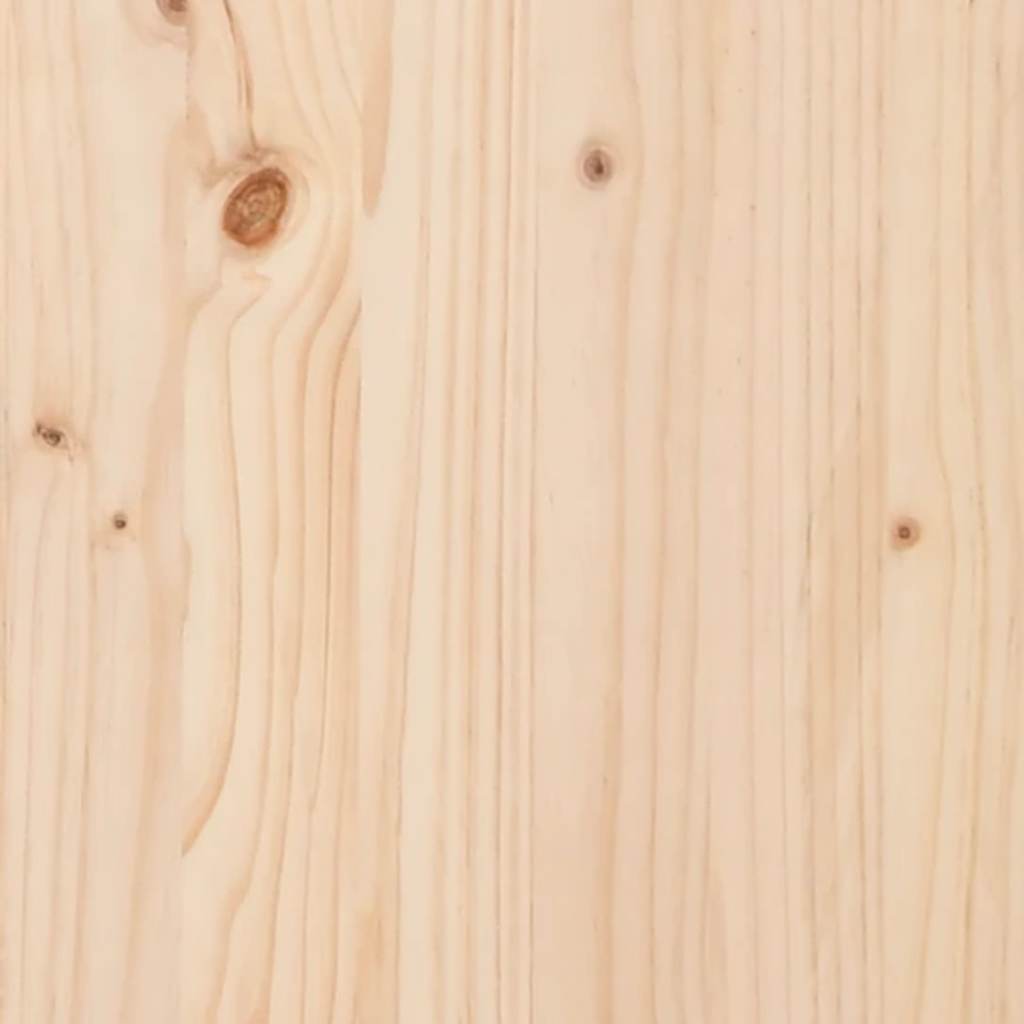 Bordplater 4 stk 100x50x1,7 cm rektangulær heltre furu vidaXL