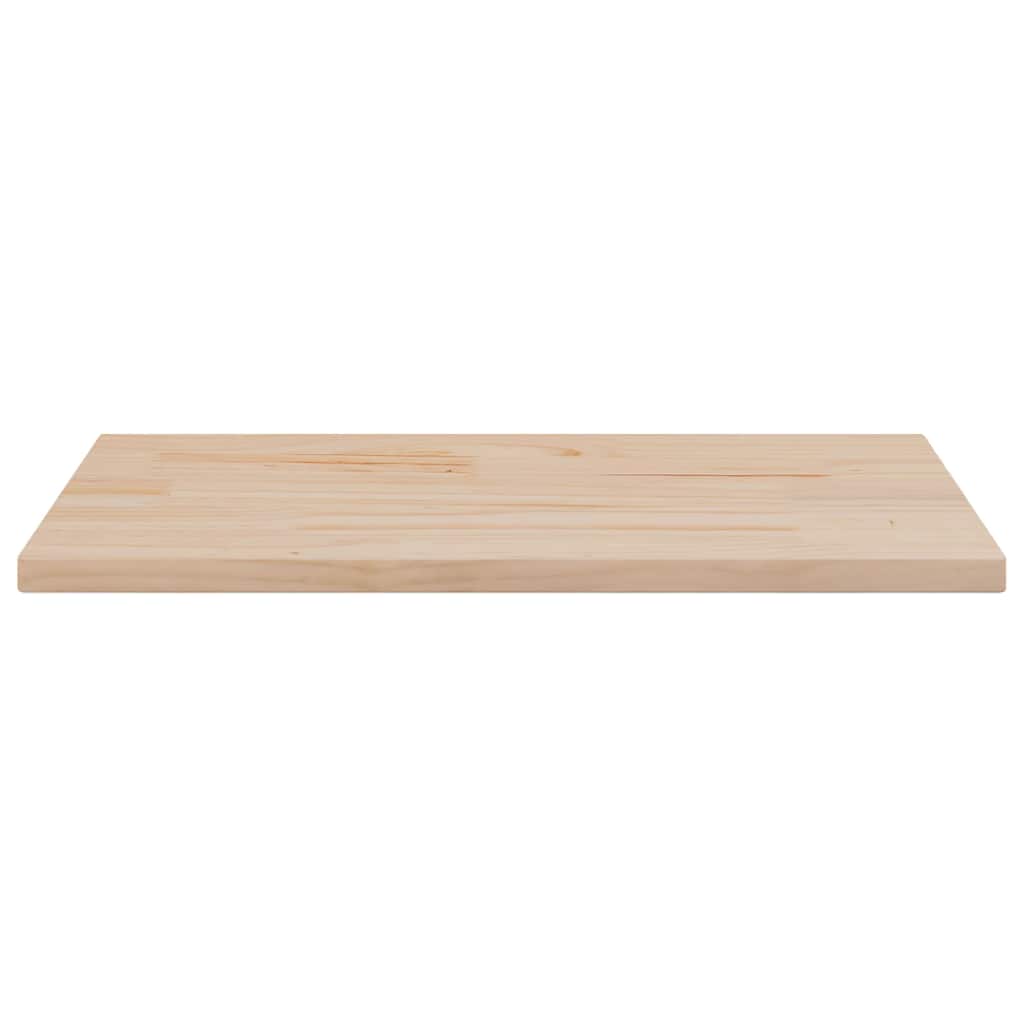 Bordplater 2 stk 60x30x2,5 cm rektangulær heltre furu