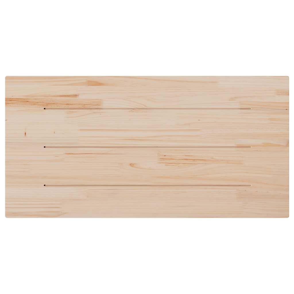 Bordplate 100x50x2,5 cm rektangulær heltre bøketre