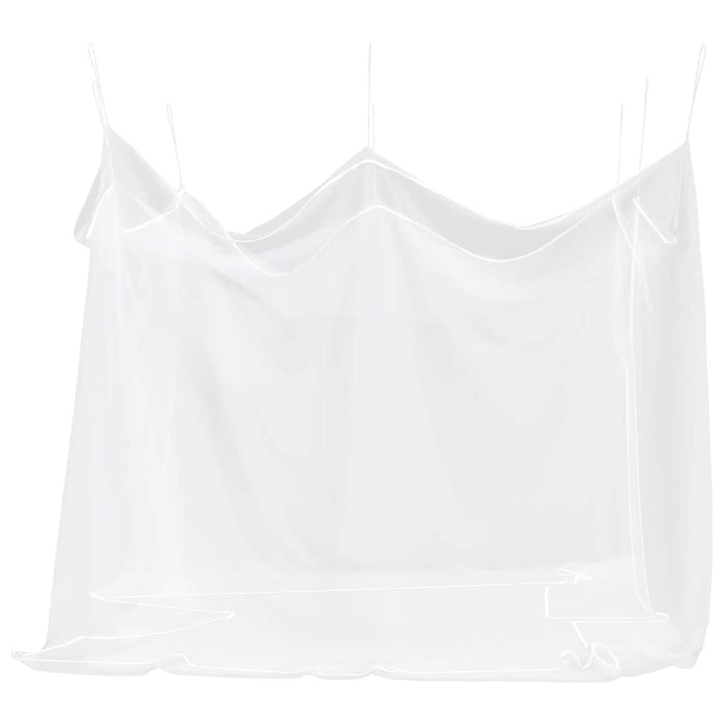 Myggnett for utendørs 220 mesh hvit 300x300x250 cm