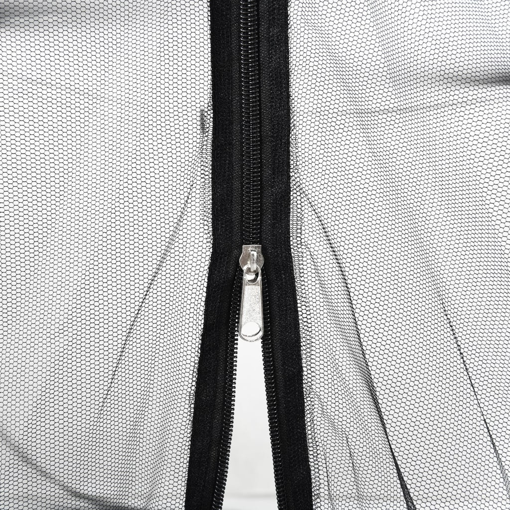 Myggnett for paraply 220 netting svart Φ300x230 cm