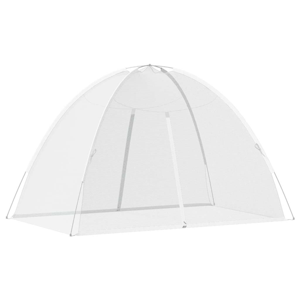 Mongolsk myggnett med dører 220 netting hvit 200x120x130 cm
