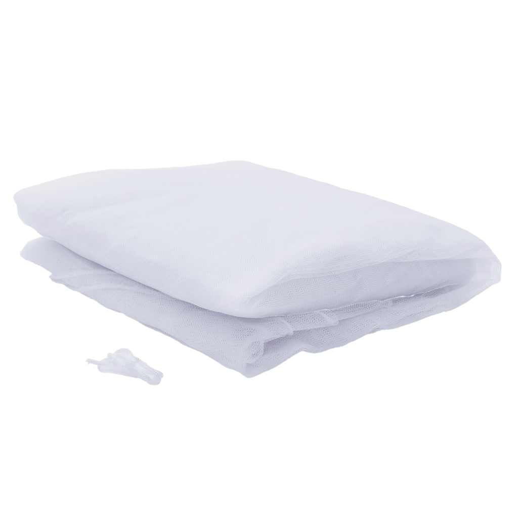 Myggnett til Seng 220 netting Hvit 56x56x220 cm
