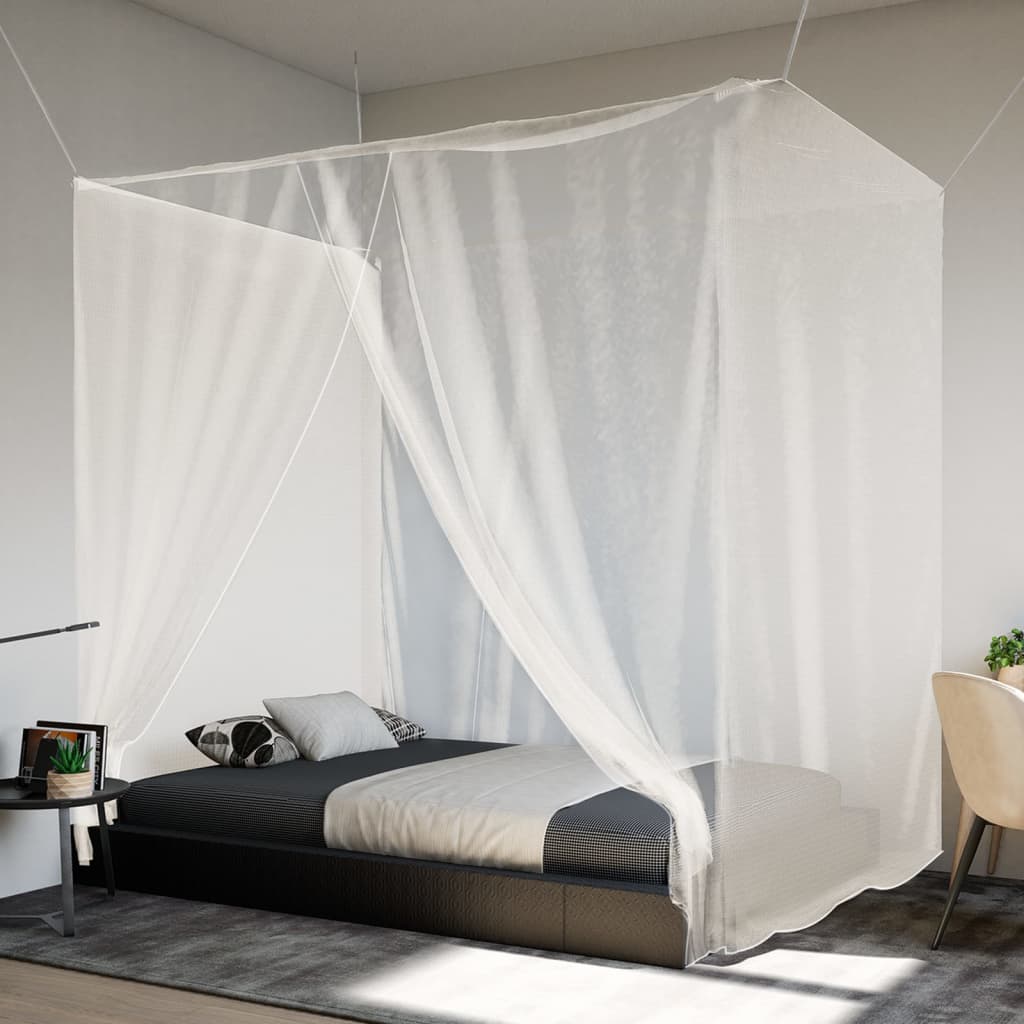 Hengende myggnett 156 netting Hvit 220x100x150 cm