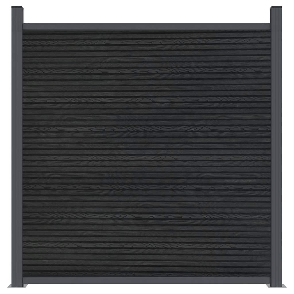 Gjerdepanel grå 699x186 cm WPC