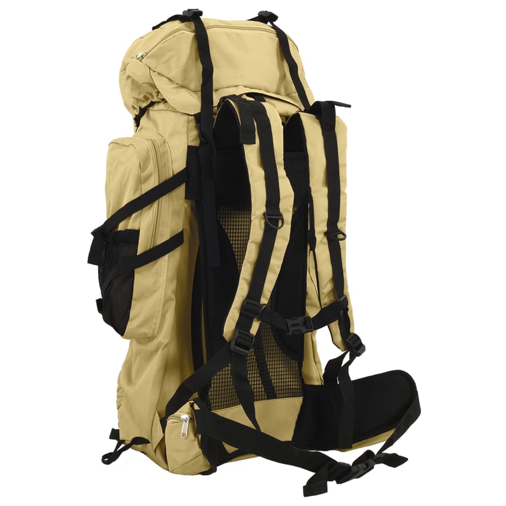 Tursekk khaki 80 L oxfordstoff