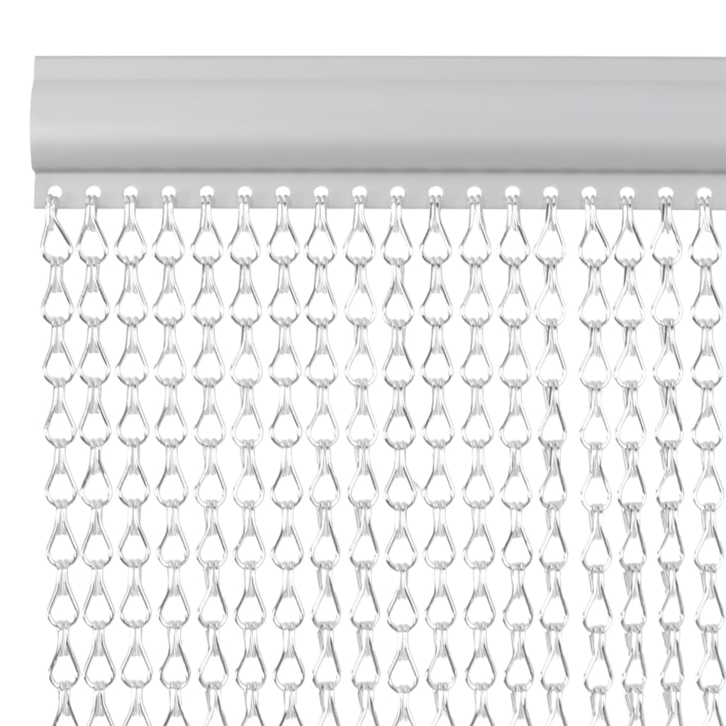 Fluenett med kjede 90x200 cm aluminium