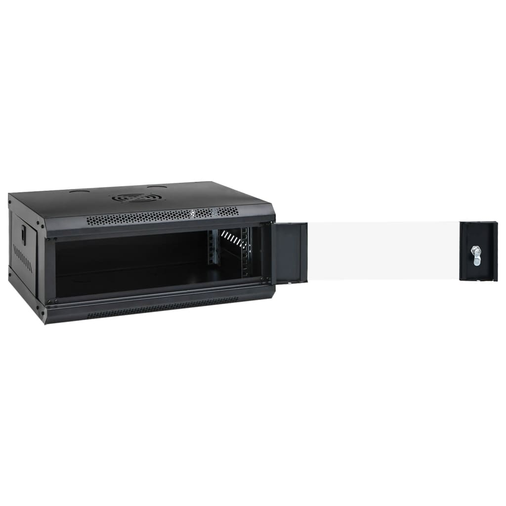 Nettverksskap 4U veggmontert 19" IP20 53x40x21 cm
