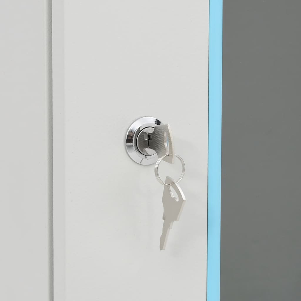 Nettverksskap 4U veggmontert 19" IP20 53x40x21 cm