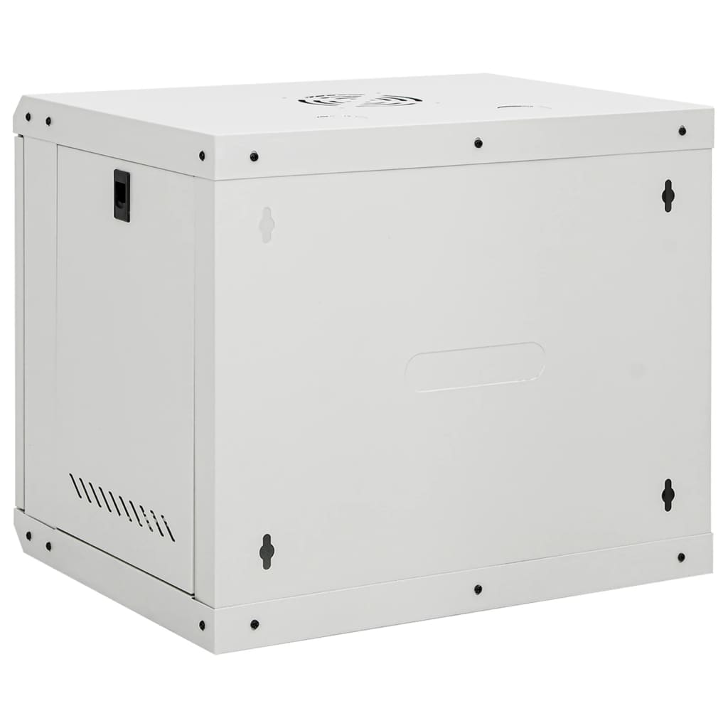 Nettverksskap 9U veggmontert 19" IP20 53x40x45 cm