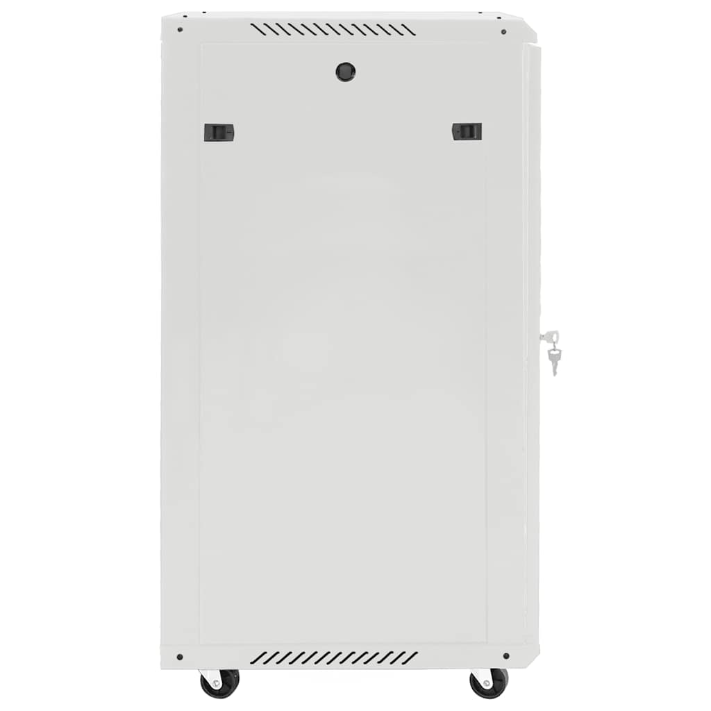 Nettverksskap 15U svingbare føtter 19" IP20 60x45x86 cm