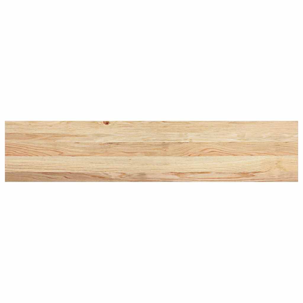 Trappetrinn 4 stk ubehandlet 120x25x2 cm heltre eik