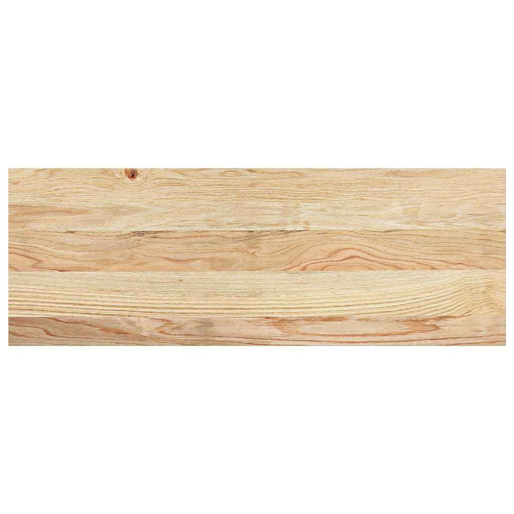 Trappetrinn 8 stk ubehandlet 70x25x2 cm heltre eik