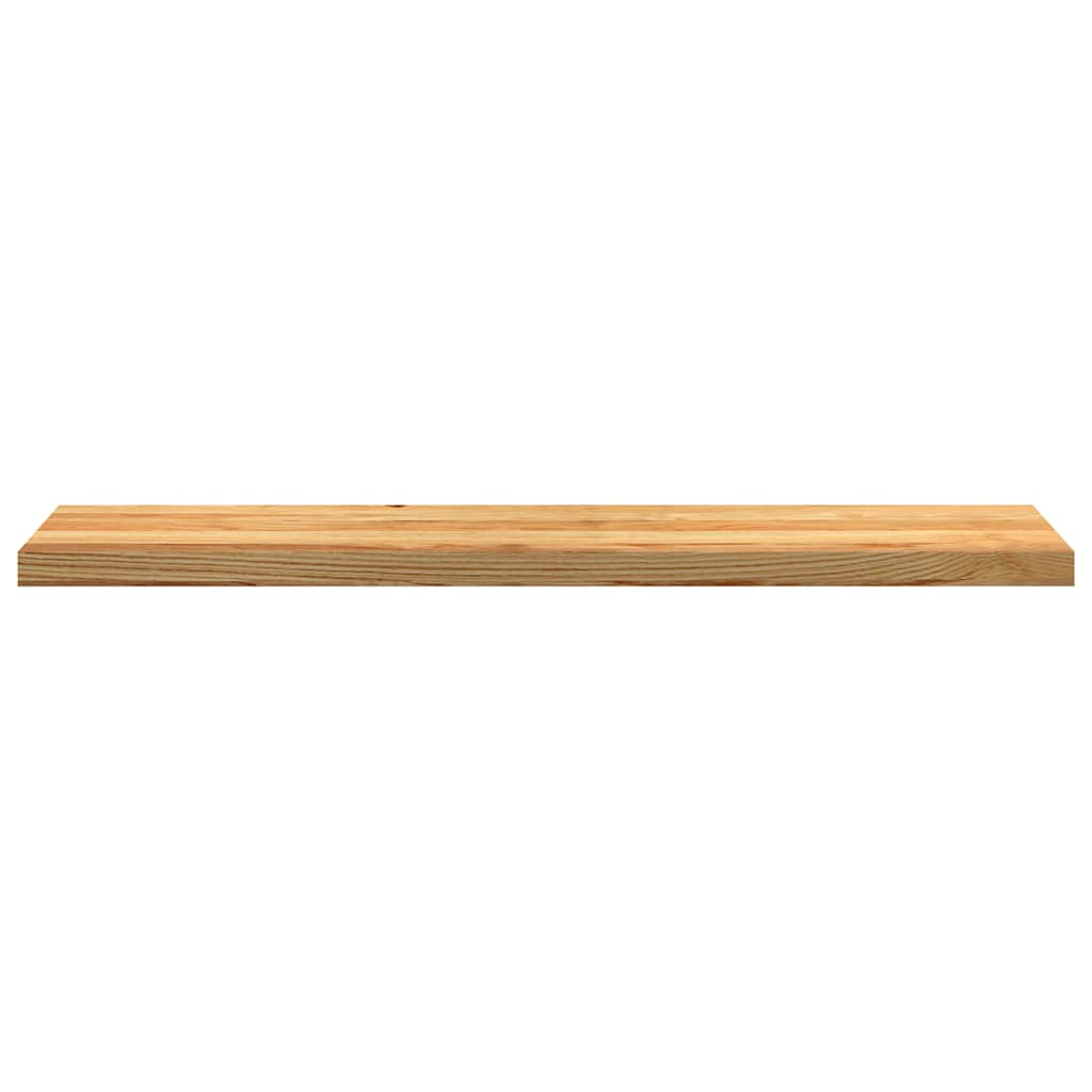 Trappetrinn 8 stk lysebrun 120x25x2 cm heltre eik