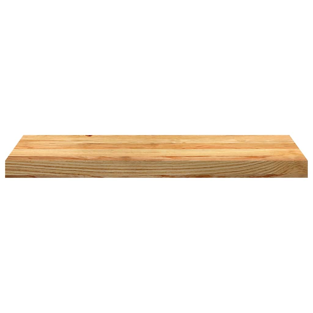 Trappetrinn 12 stk lysebrun 70x25x2 cm heltre eik
