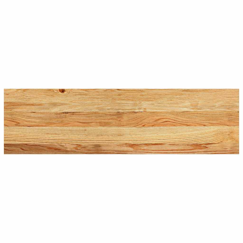 Trappetrinn 12 stk lysebrun 90x25x2 cm heltre eik