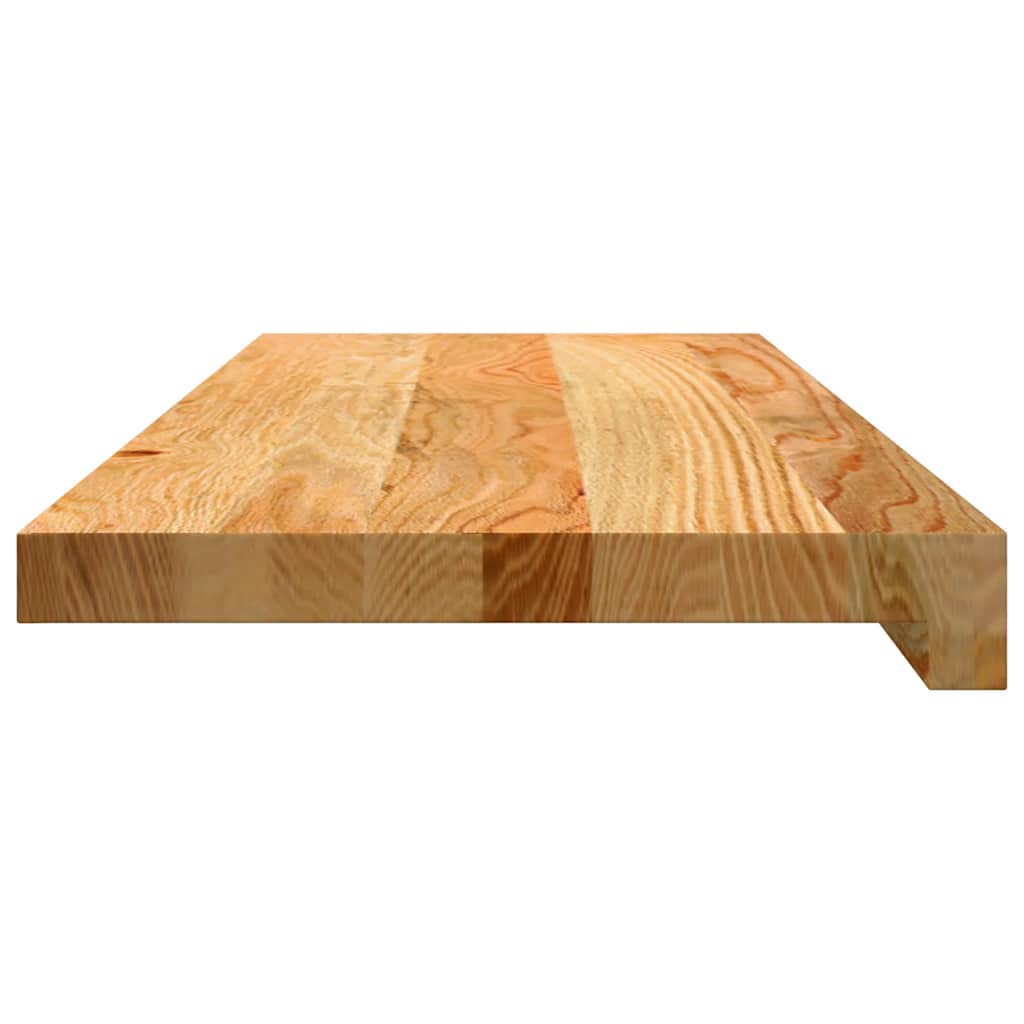 Trappetrinn 16 stk lysebrun 70x25x2 cm heltre eik
