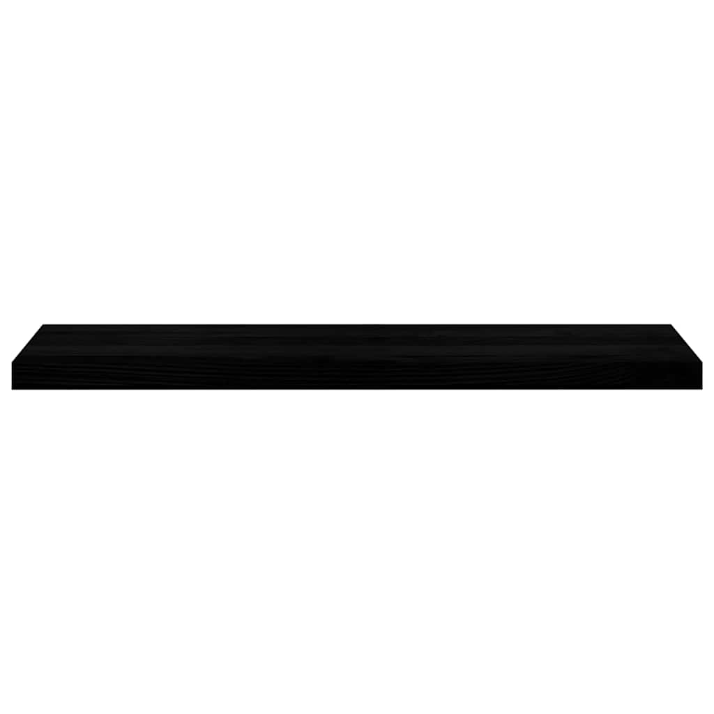 Trappetrinn 8 stk brunsvart 100x25x2 cm heltre eik